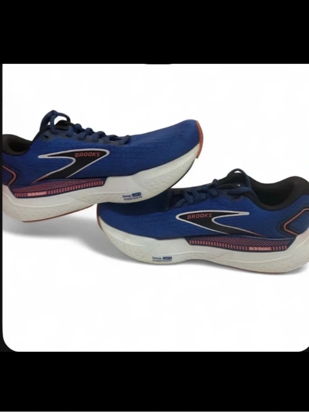 Brooks Women Size 8 Blue & Pink Glycerin GTS 21 Running Shoes
